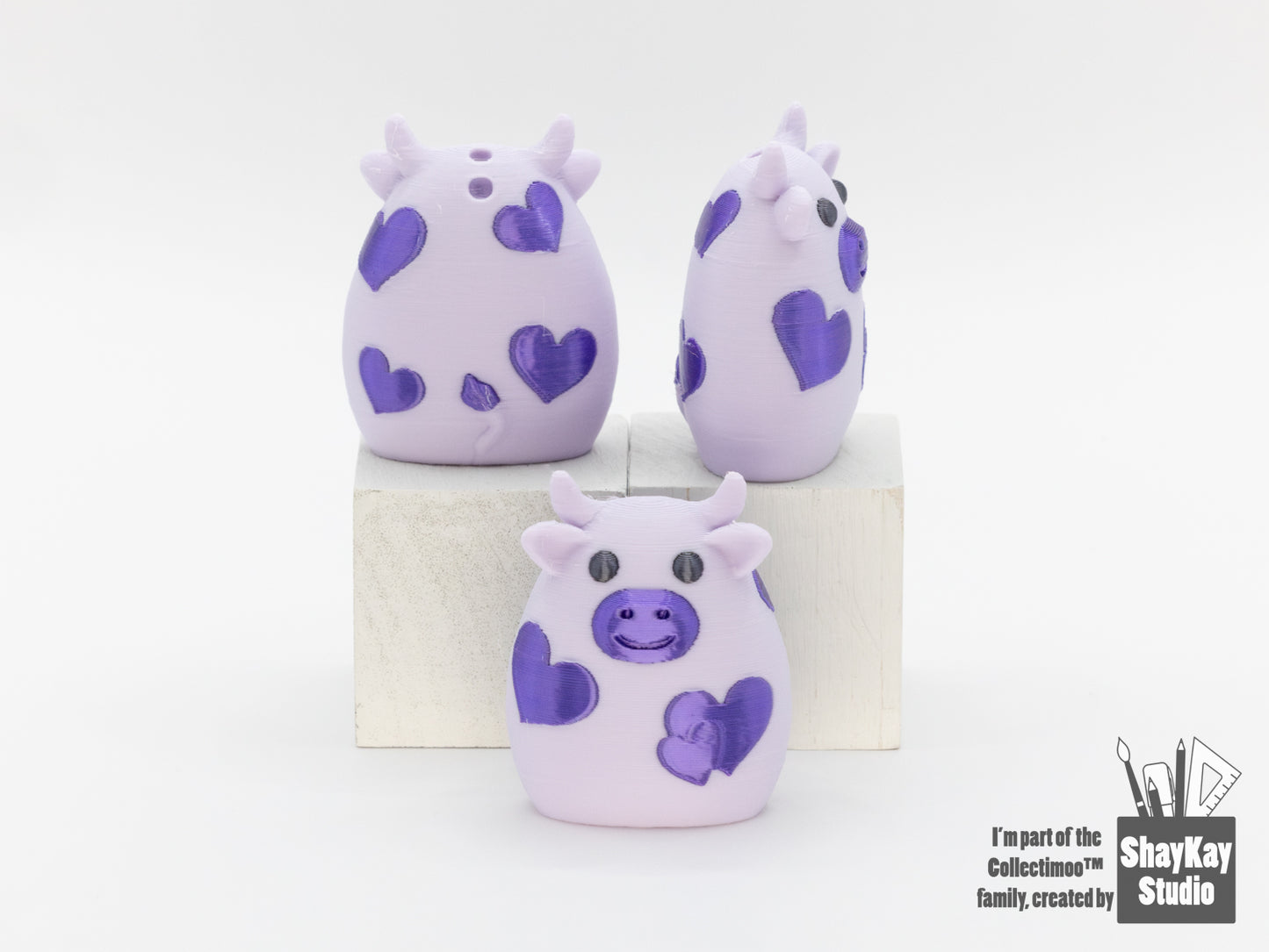 Purple Hearts Moo