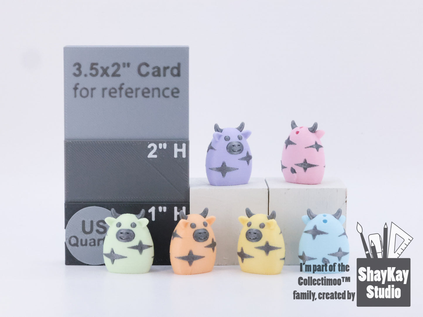 Micro Candy-Colored Starry Moo