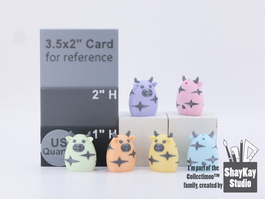 Micro Candy-Colored Starry Moo