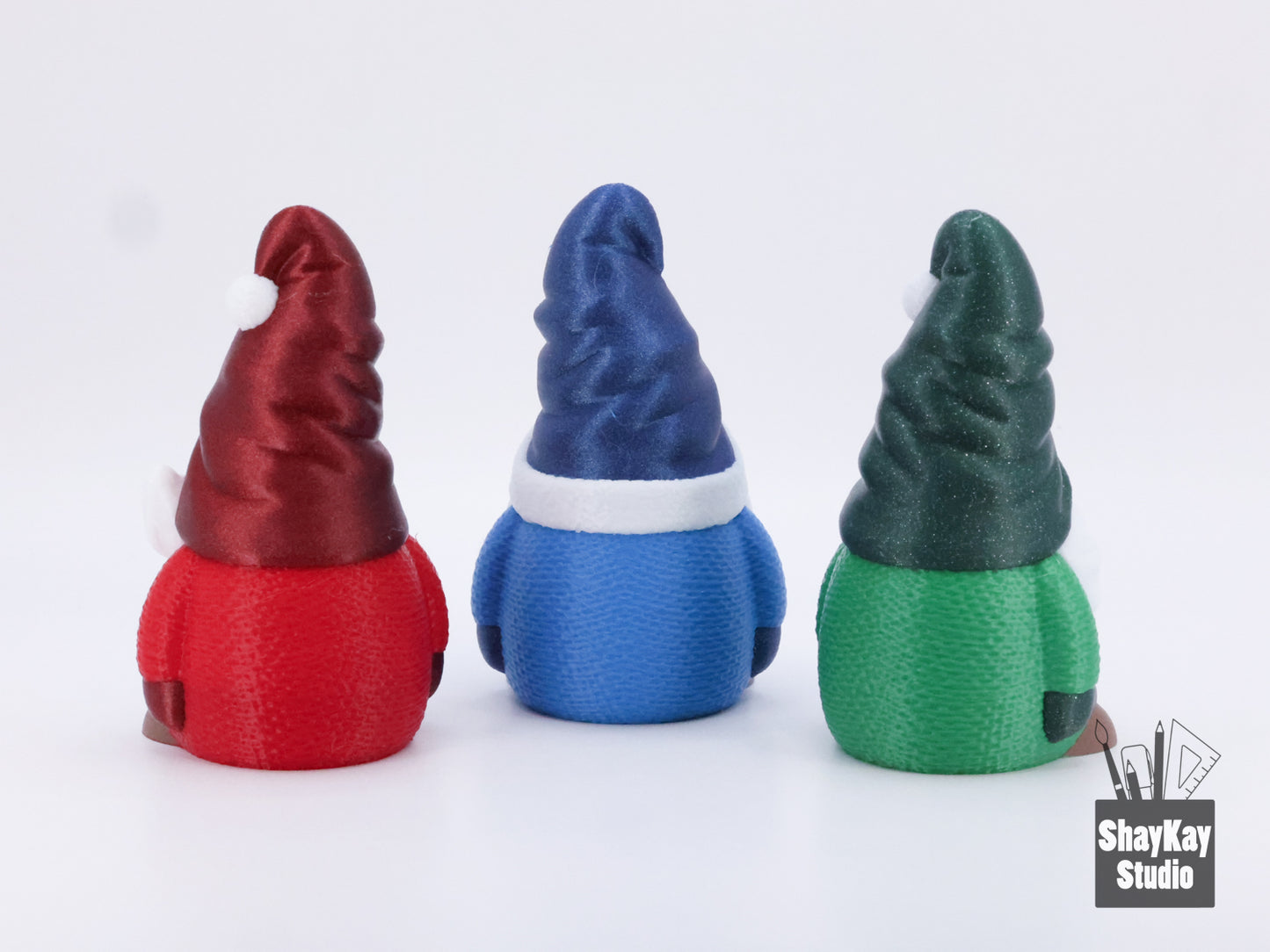 Gnome Figurine Trio