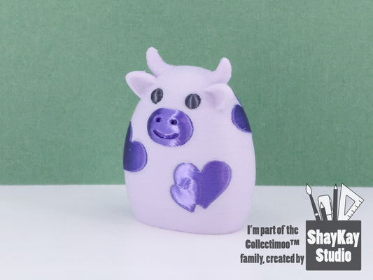 Purple Hearts Moo