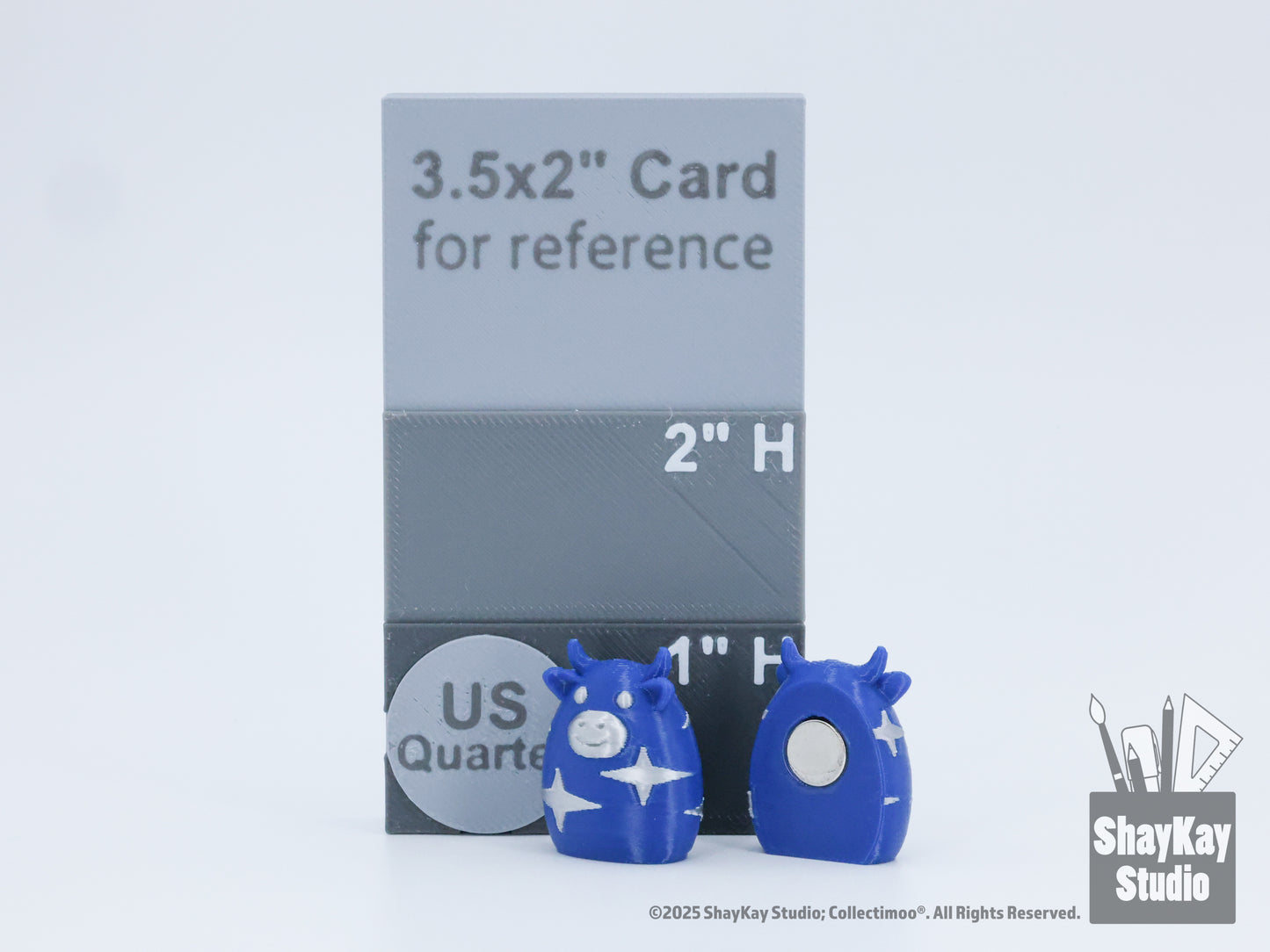 Micro Blue and Silver Starry MOOnetic™