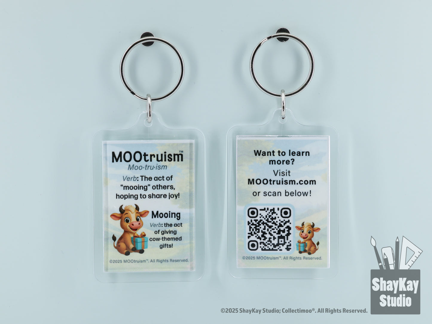 MOOtruism™ Acrylic Keychain