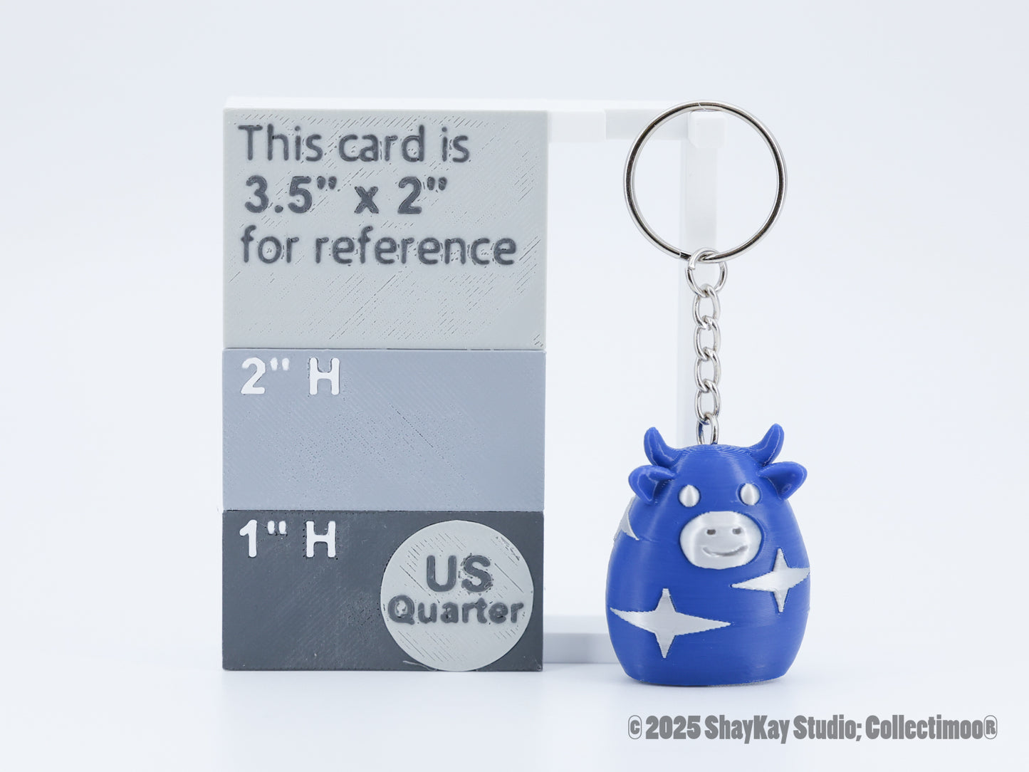 Traditional Blue Starry Moo