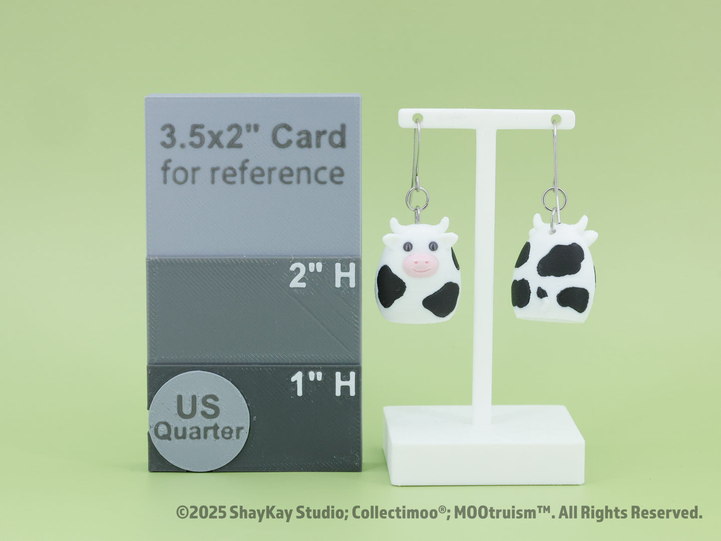 Dairy Moo Earrings