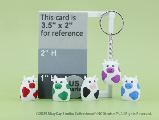 Micro Color Splashed Dairy Moo