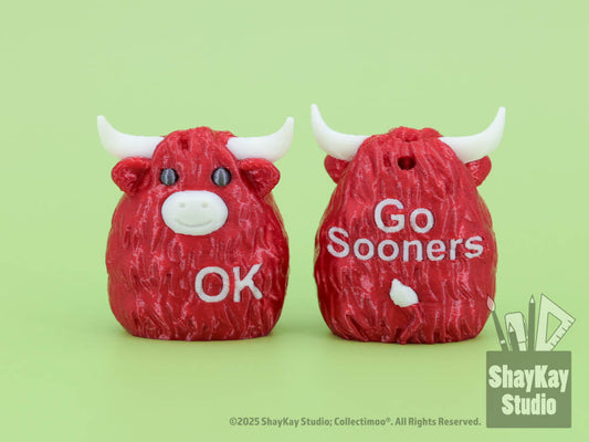 OK Sooner-Inspired Bison Collectimoo®