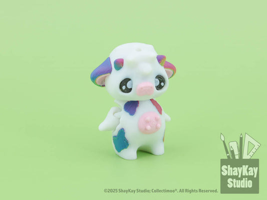 Rainbow Bobble Moo