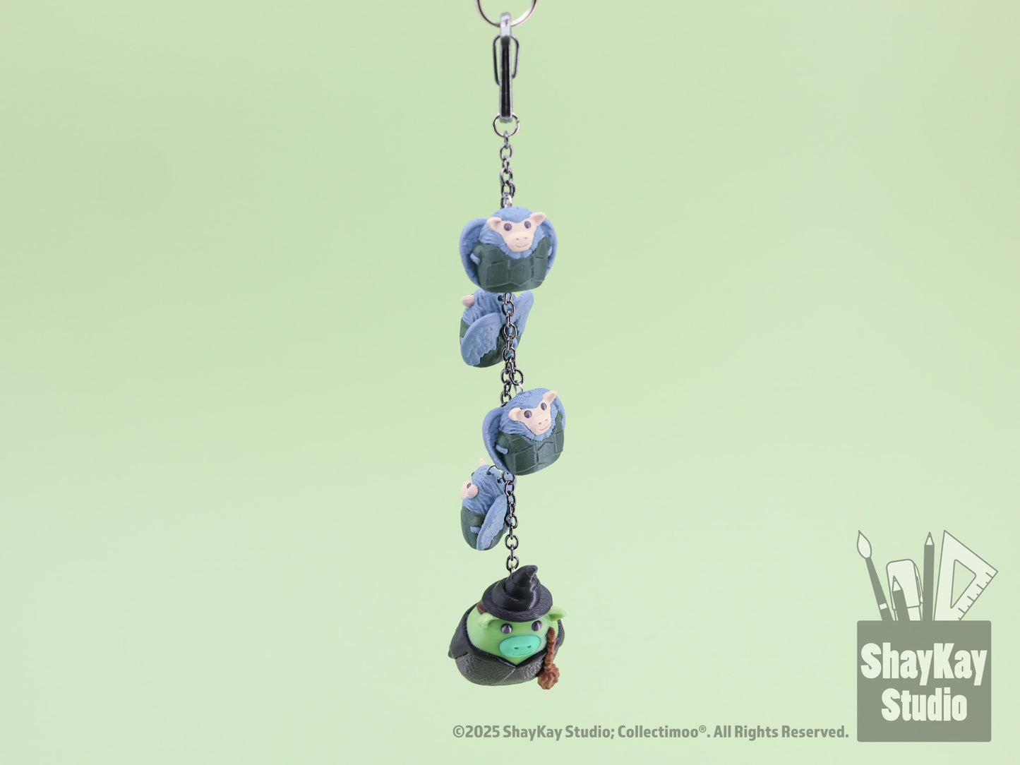 Oz-Inspired Mirror Charm Strand