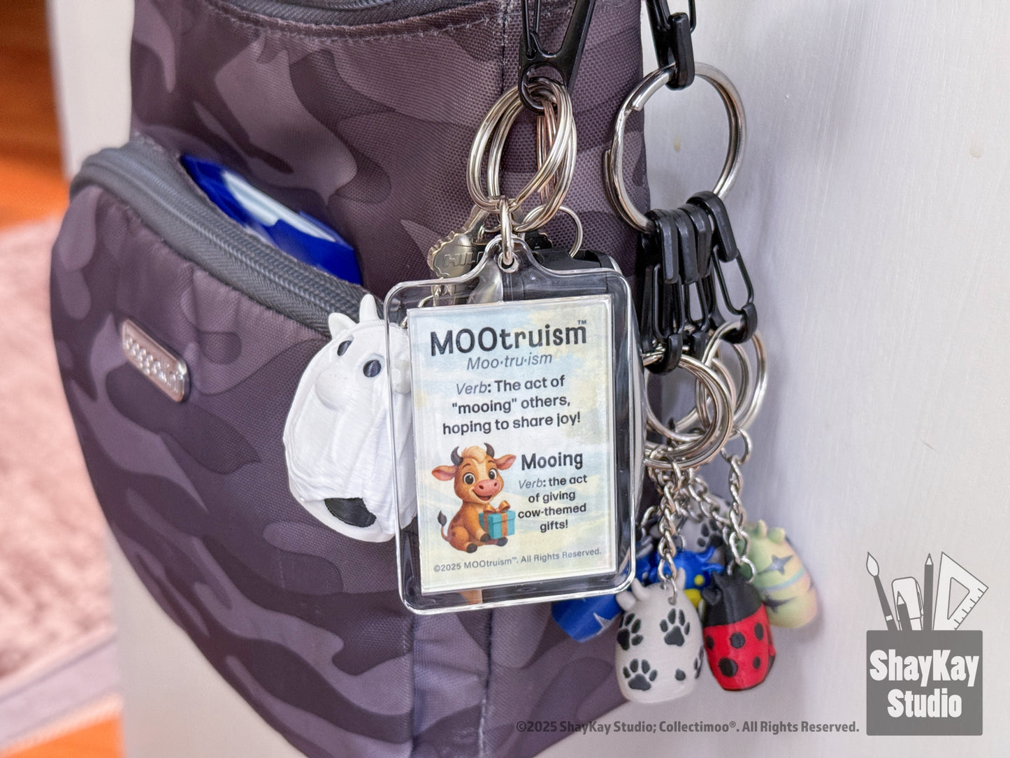 MOOtruism™ Acrylic Keychain