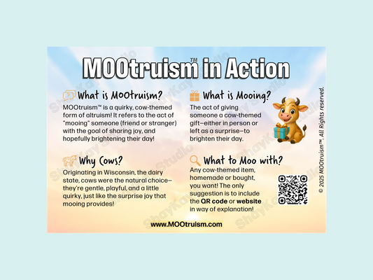 Free Digital MOOtruism™ Post Card