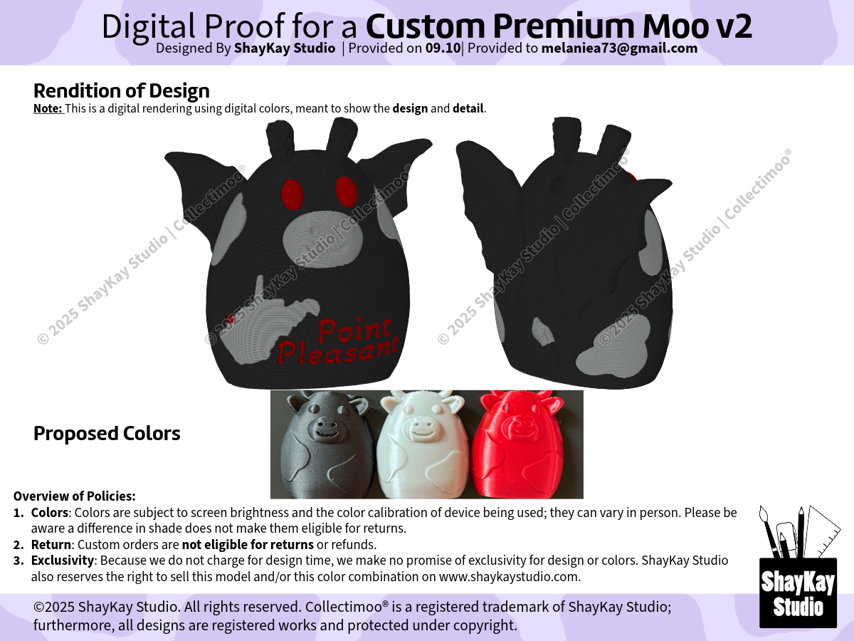Premium Custom Moos