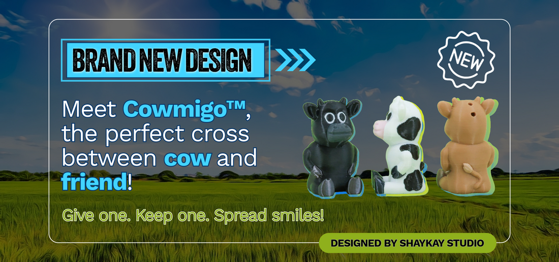 Meet Cowmigo™: Your New Pocket-Sized Friend for Spreading Joy!