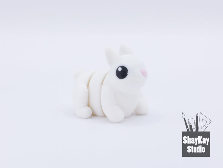 Tiny White Rabbit | ShayKay™ Studio – ShayKay Studio