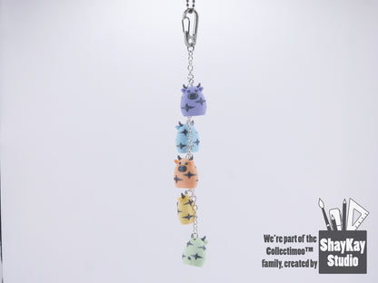 Micro Pale Starry Charm Strand