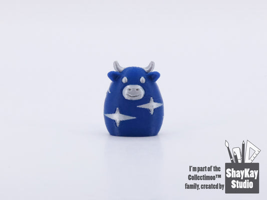 Micro Blue Starry Moo