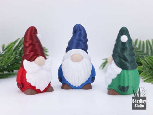 Gnome Figurine Trio