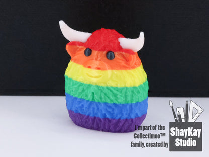 Rainbow Pride Moo
