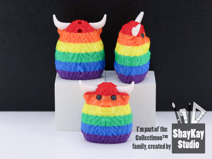 Rainbow Pride Moo
