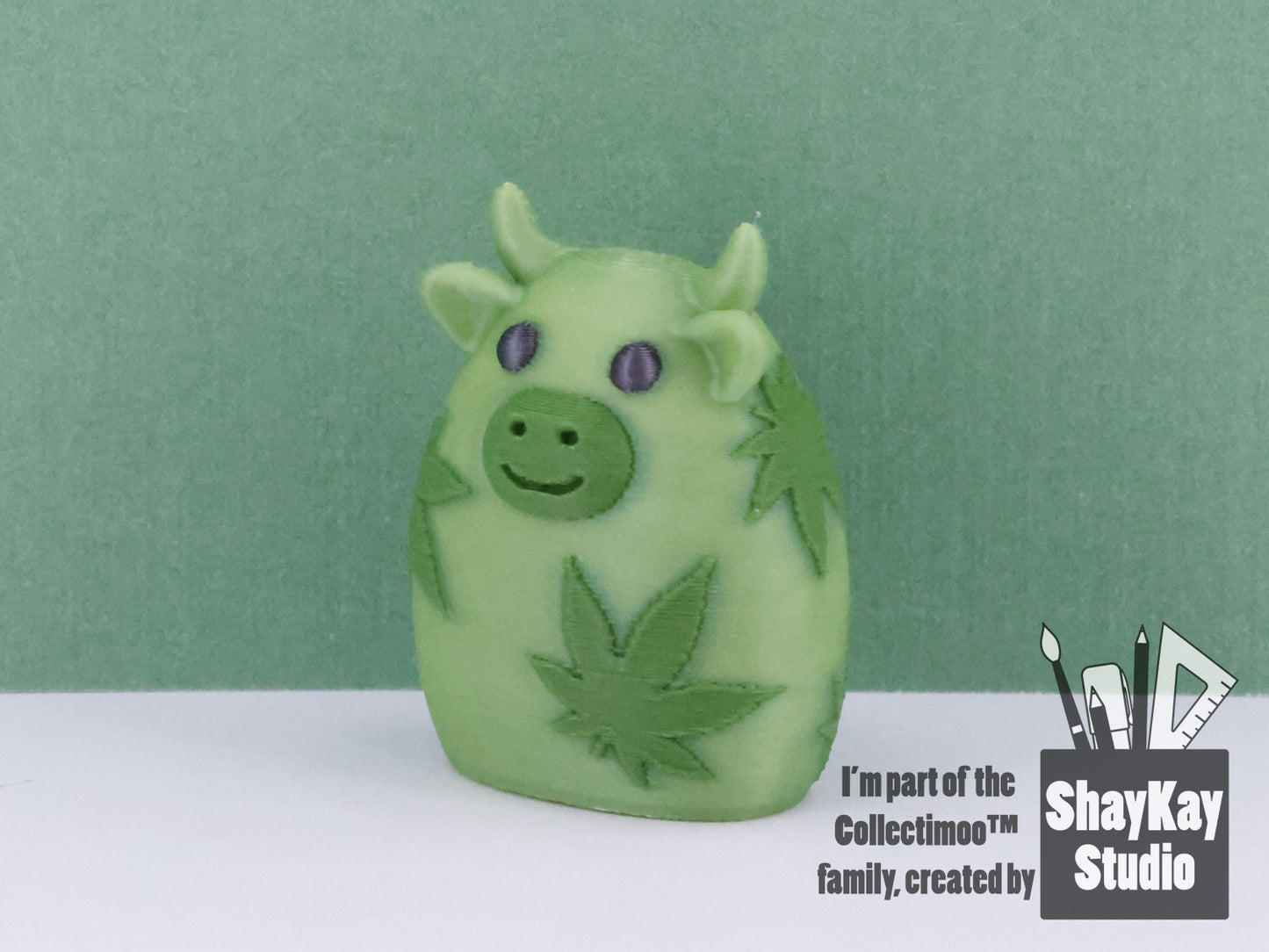 Marijuana Leaf Moo