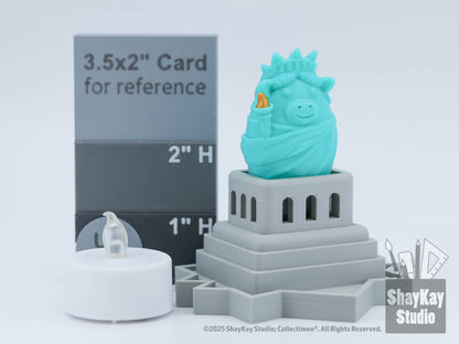 Statue of Liberty Moo Stand
