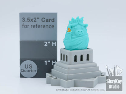 Statue of Liberty Moo Stand