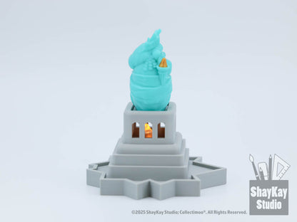Statue of Liberty Moo Stand