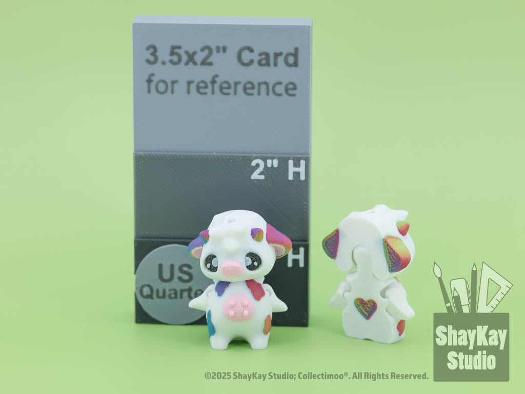 Rainbow Bobble Moo