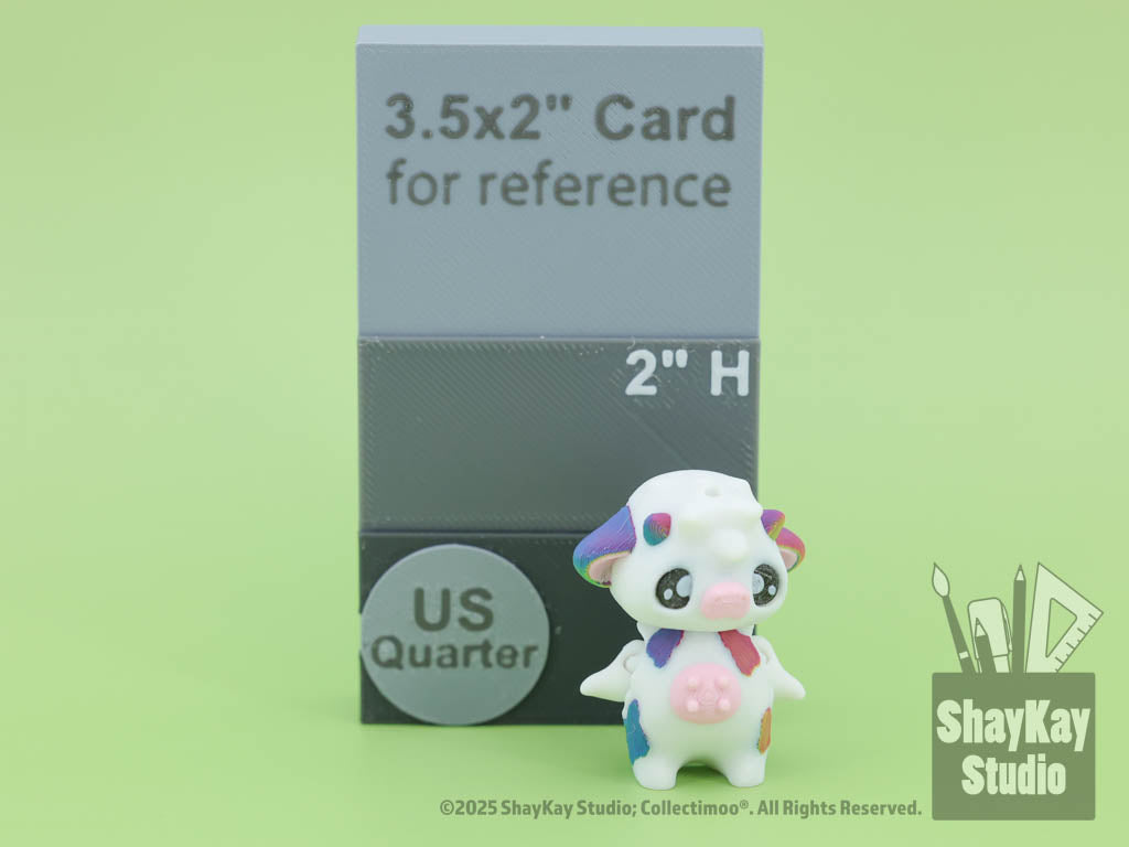 Rainbow Bobble Moo