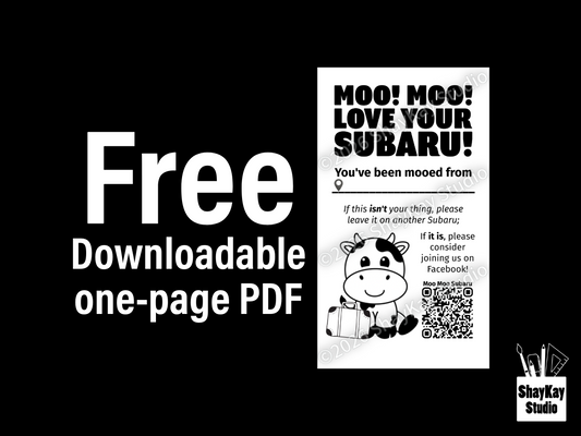 Free Digital Moo Moo Subie (Traveling)
