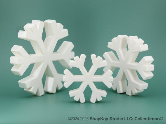 Freestanding Snowflake