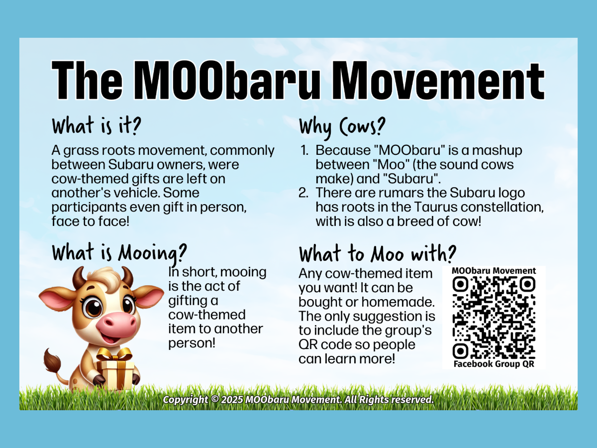 Free Digital MOObaru Movement Post Card