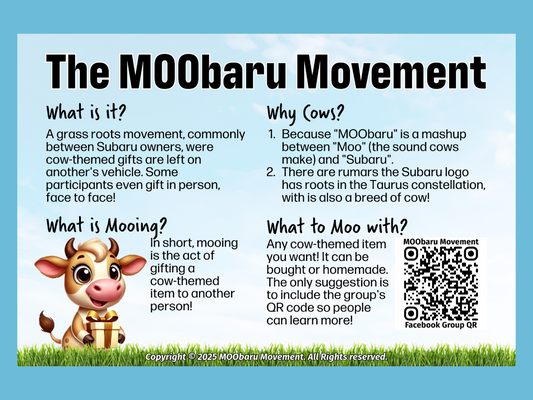 Free Digital MOObaru Movement Post Card