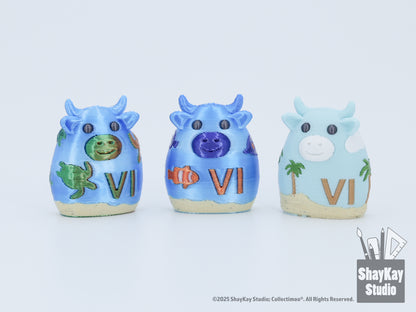 Virgin Islands (VI) Territory Magnetic Micro Moo 3pk