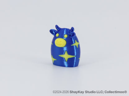Micro Bright Blue Starry Collectimoo®