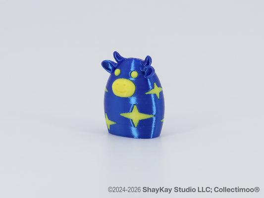 Micro Bright Blue Starry Collectimoo®