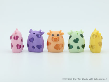 Micro Hearts Moo