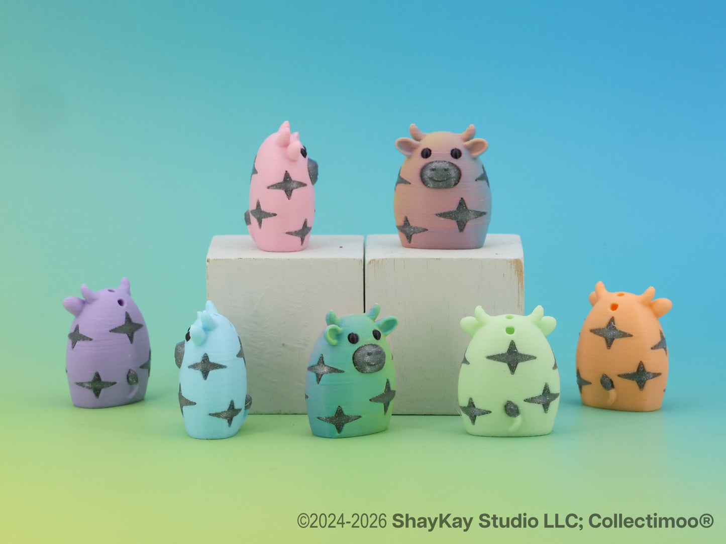 Micro Pastel Starry Collectimoo®