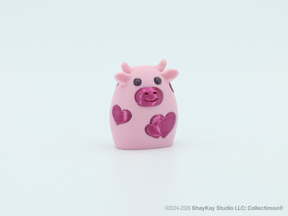 Micro Hearts Moo