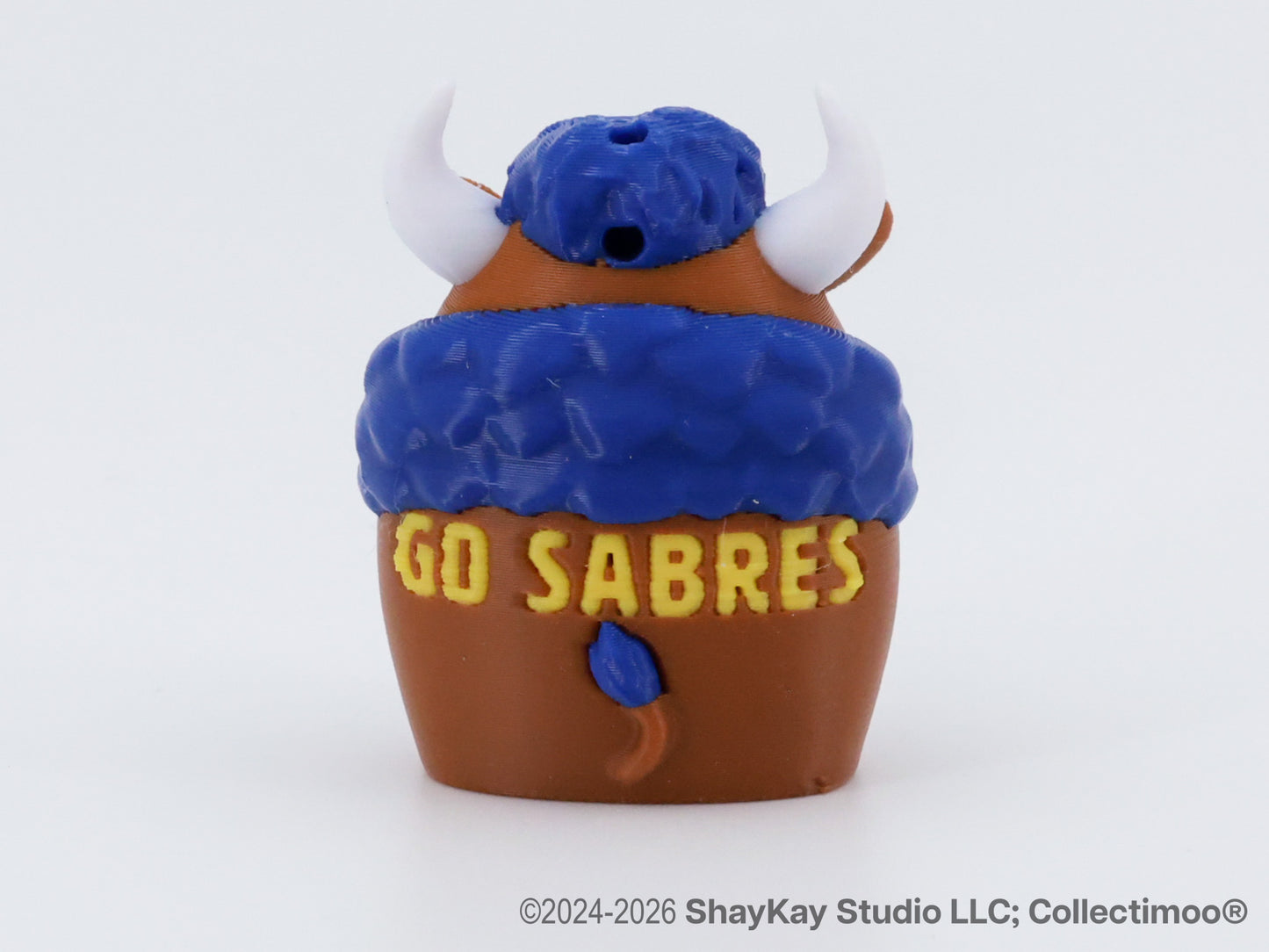 NY Sabres-Inspired Ice Hockey Bison Collectimoo®