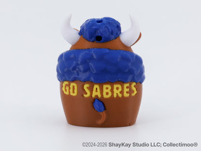 NY Sabres-Inspired Ice Hockey Bison Collectimoo®