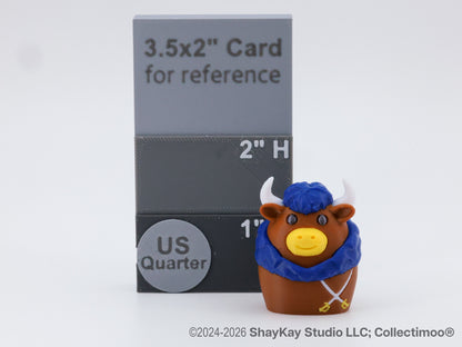 NY Sabres-Inspired Ice Hockey Bison Collectimoo®