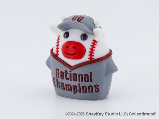 OK Sooners-inspired Baseball Collectimoo®