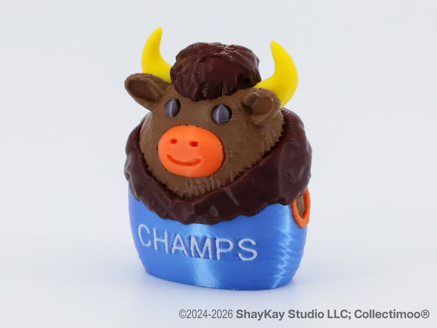 OK Thunder-Inspired Basketball Bison Collectimoo®
