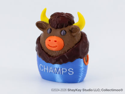 OK Thunder-Inspired Basketball Bison Collectimoo®