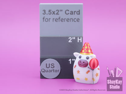 Birthday Party Celebration Moo - limited edition