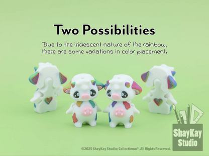 Rainbow Bobble Moo
