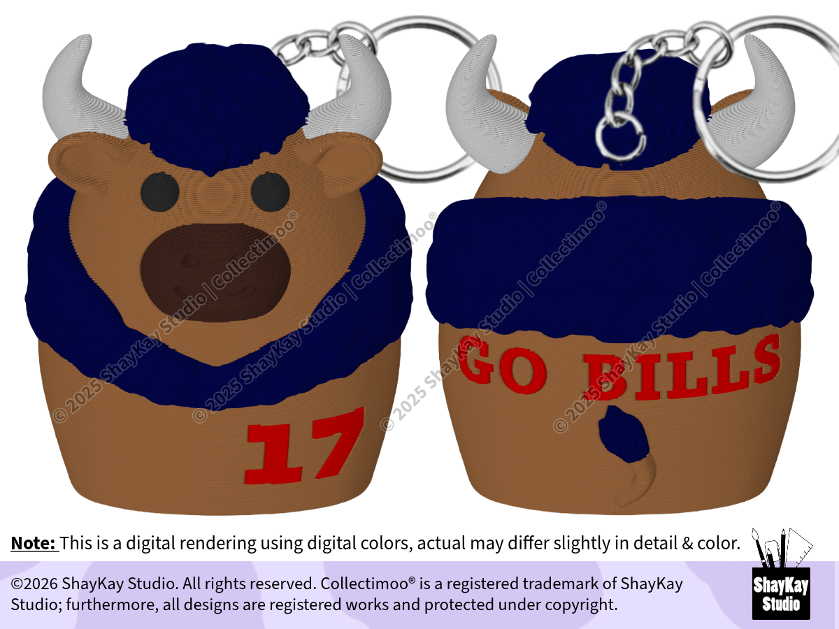 Bills Fan Inspired Bison Collectimoo®