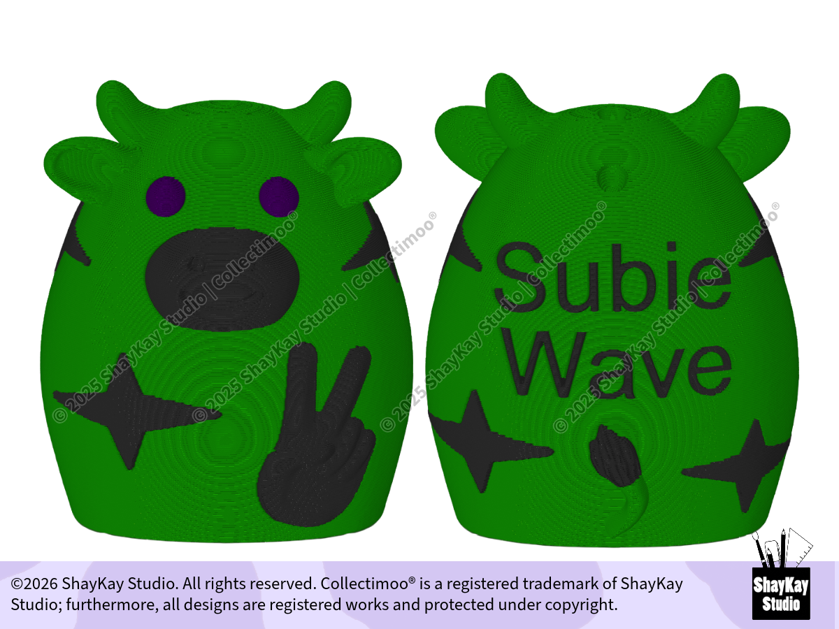 Green Subie Wave Collectimoo®