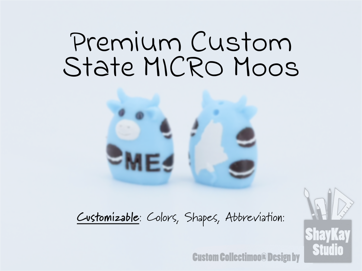 Premium Custom State Micro Moo